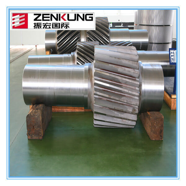 Gear wheel shaft forged gear shaft with high quality&low price made in china