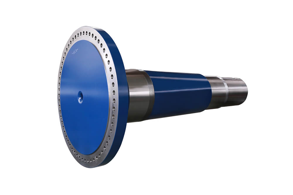 Forged wind main shaft China manufacturer for wind power