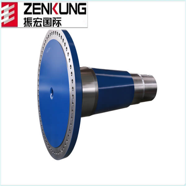 Cusotmized forged wind turbine shaft wind generator part